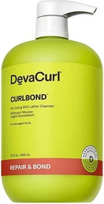Immagine prodotto DevaCurl Il detergente Curlbond Re-Coiling a schiuma delicata riduce l'effetto crespo fino a 48 ore. (Shampoo liquido)
