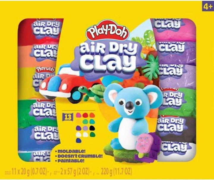 Produktbild Play-Doh Play Doh - Air Dry Clay Variety Kit - (334-230385)