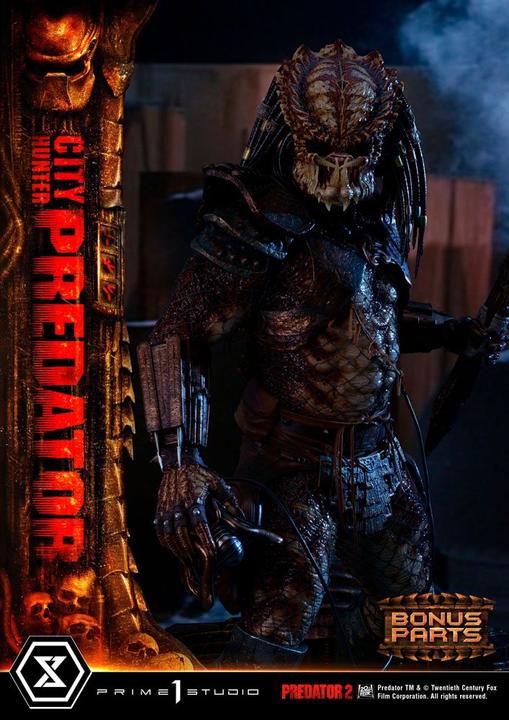 Produktbild Prime 1 Studio Predator 2 Museum Masterline Statue 1/3 City Hunter Predator Deluxe Bonus Version 105 cm