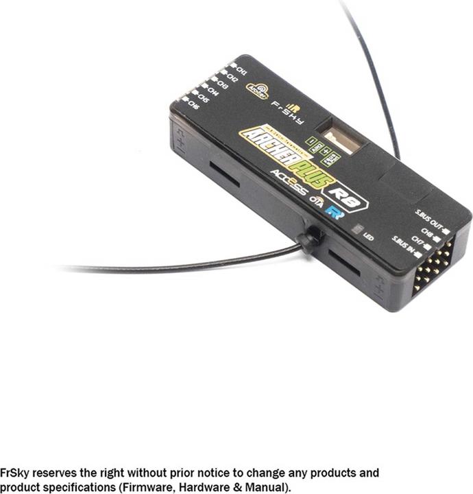 Image du produit FrSky Empfänger Archer Plus R8 2,4Ghz