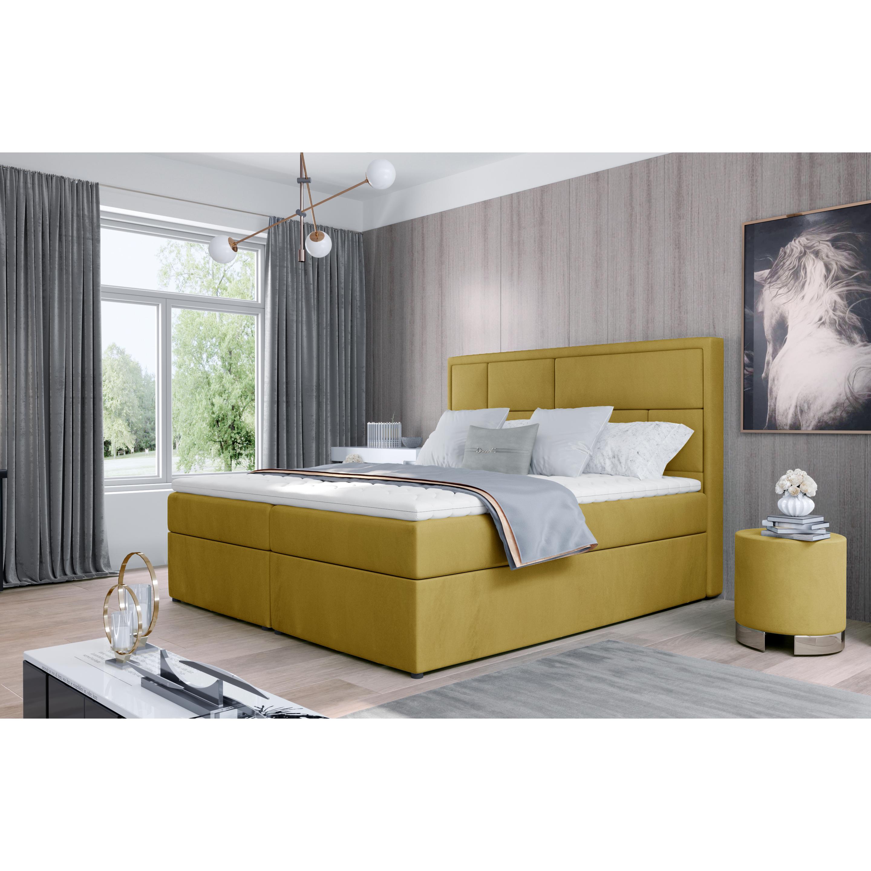 ELTAP, Boxspringbett, Meron mit Stauraum (160 x 200 cm)