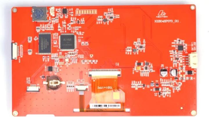 Actual product image Sonoff Nextion Intelligent 7 inch 800x480 TFT Touch Display