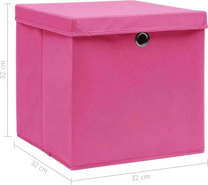 Actual product image vidaXL Aufbewahrungsbox (32 cm, 4x)