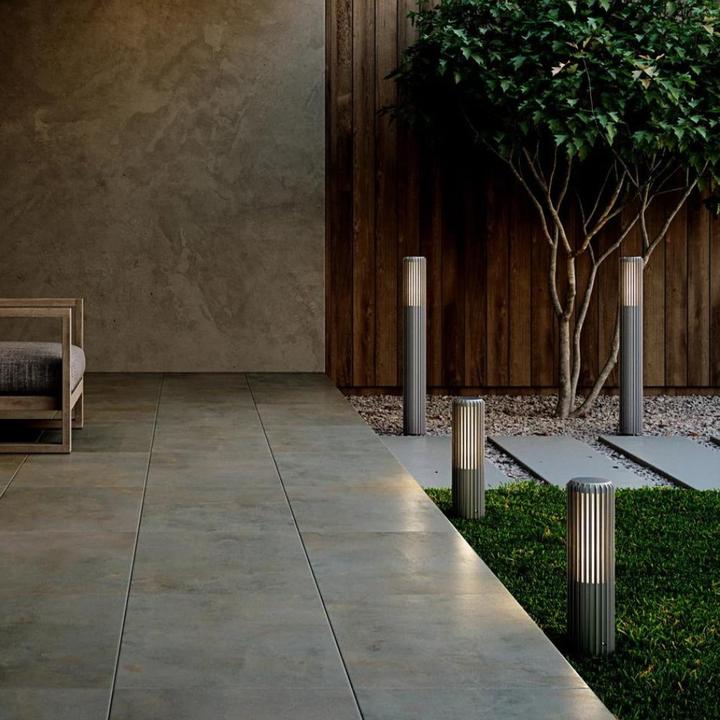 Produktbild Nordlux Matrix 95, Gartenleuchte, Grau (E27, IP54)