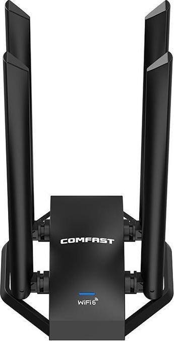 Actual product image Comfast CF-966AX Dual Band 1800Mbps USB3.0 WiFi 6 Adapter (USB 3.0)