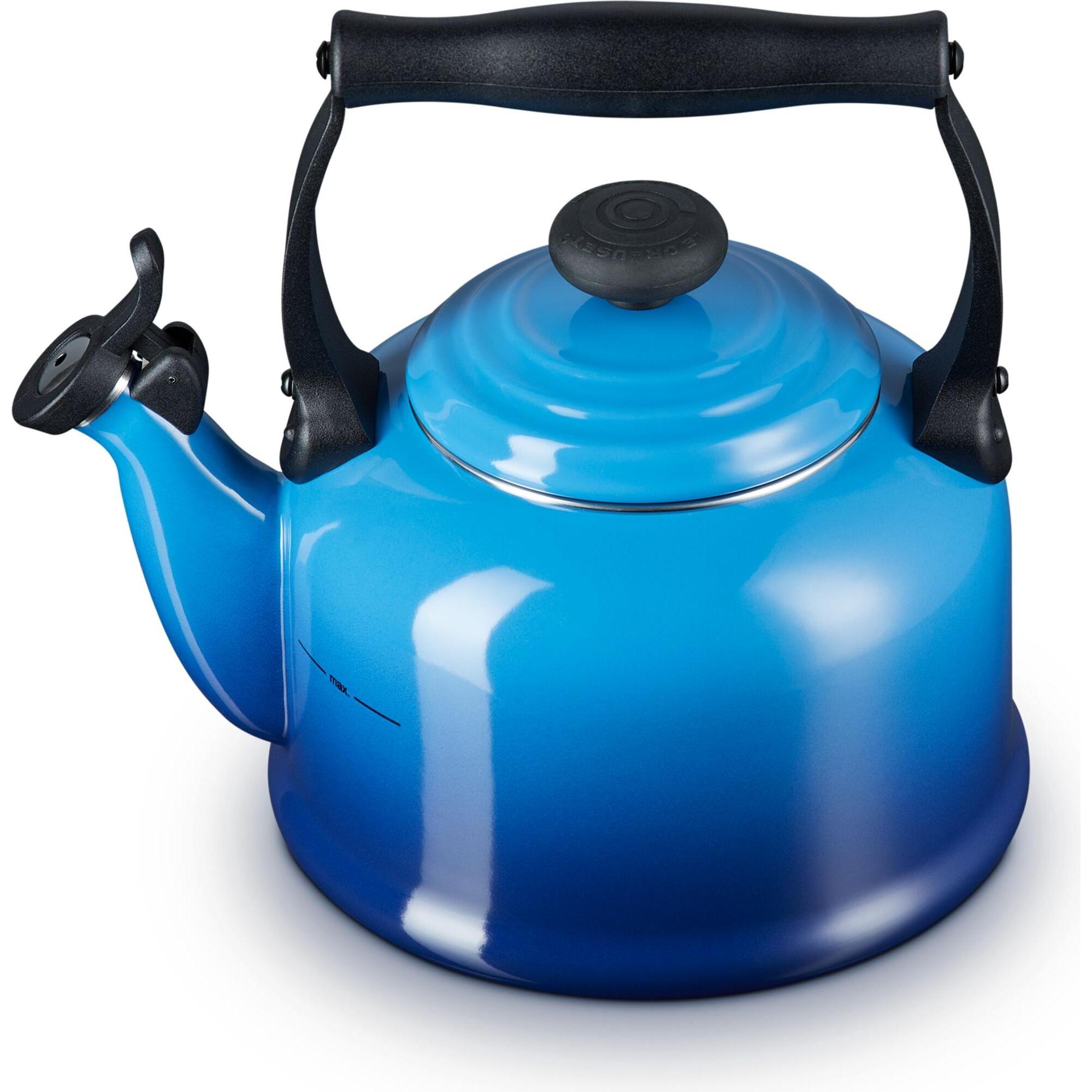 Le Creuset Wasserkessel Tradition Azure, Wasserkocher, Blau