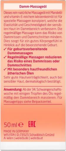 Image du produit Weleda Huile de massage du périnée