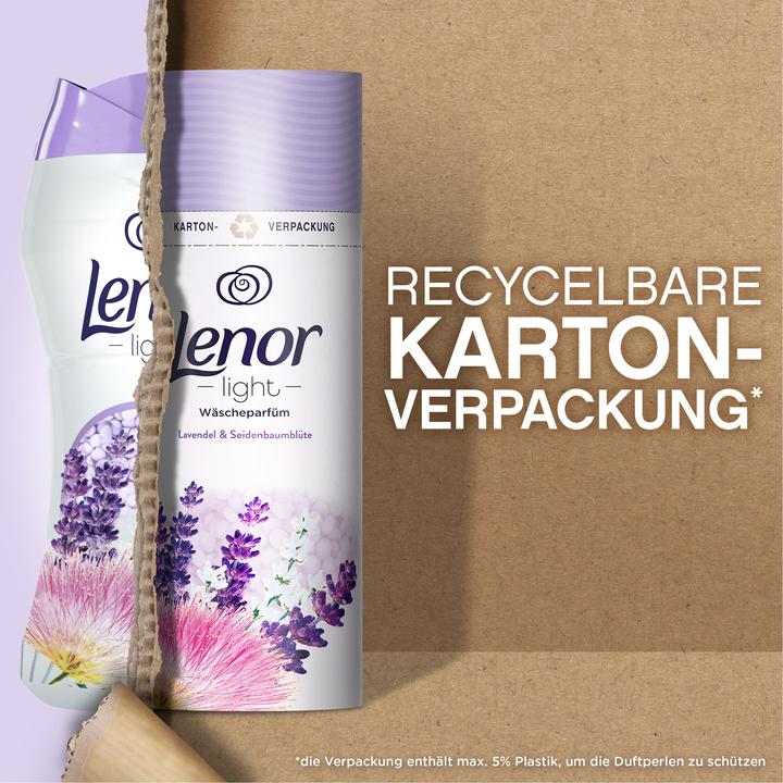 Actual product image Lenor Light (Laundry beads)