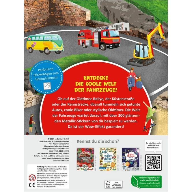 Produktbild Das Metallic-Stickerbuch – Fahrzeuge