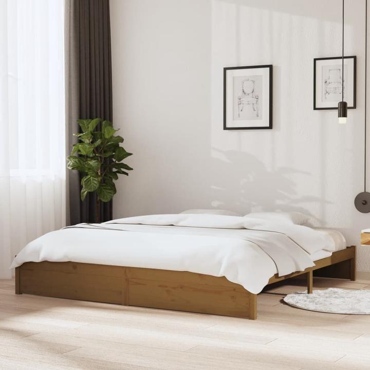 Produktbild vidaXL Bettrahmen (200 x 200 cm)