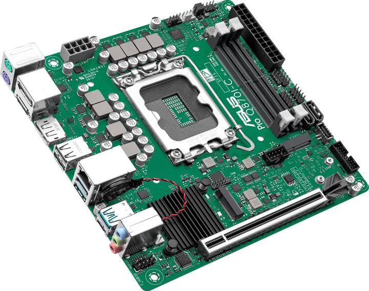 Productafbeelding ASUS MB PRO Q870I-C-CSM (LGA 1851, Intel Q870, Mini-ITX)