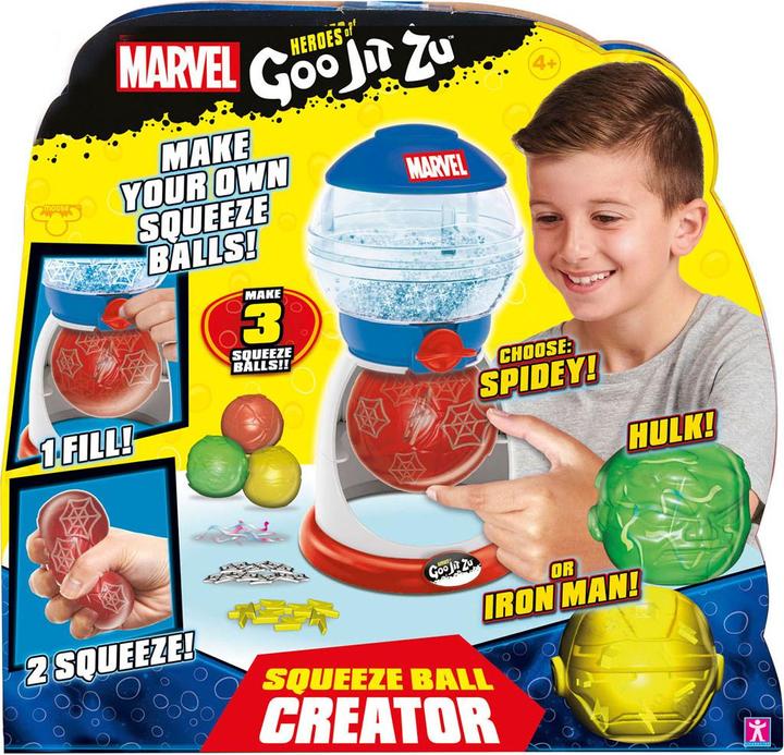 Produktbild Goo Jit Zu Marvel Creator Erstellen Sie Ihr eigenes Squeeze-Ball-Set