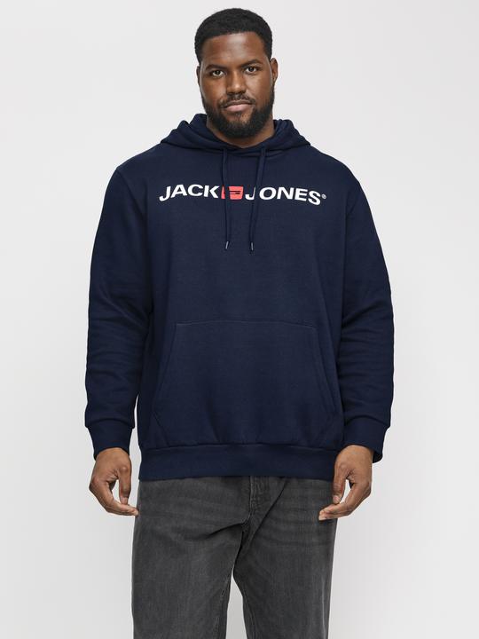 Produktbild Jack & Jones Plus Logo Kapuzenpullover Kapuzenpullover (7XL)