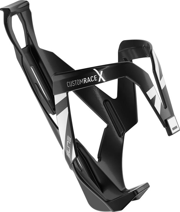 glossy black-white