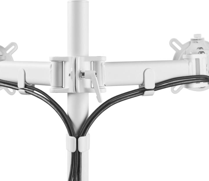 Actual product image One for All Smart Dual White DM 2220 monitor mount (Table, 32", 8 kg)