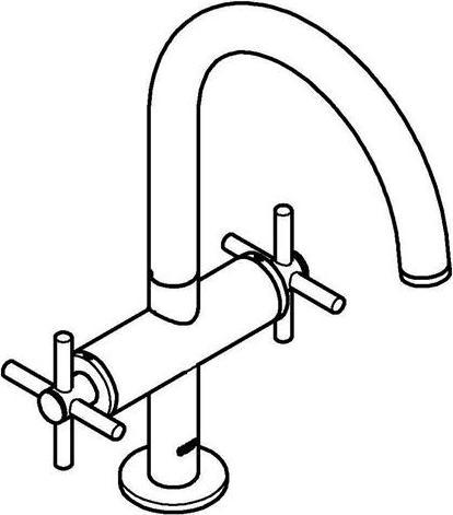 Image du produit Grohe Atrio Mitigeur monotrou pour lavabo L-Size