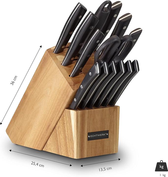 Produktbild Echtwerk 15-teiliges Messerblock-Set Premium