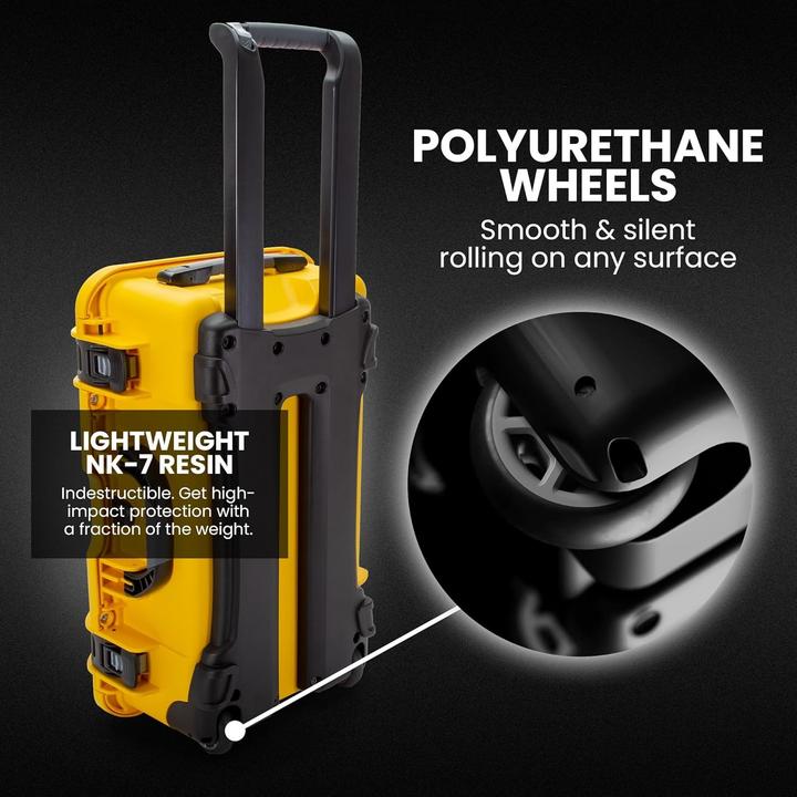 Actual product image Nanuk Plastic case 935 - with foam Yellow (Photo case, 28.50 l)