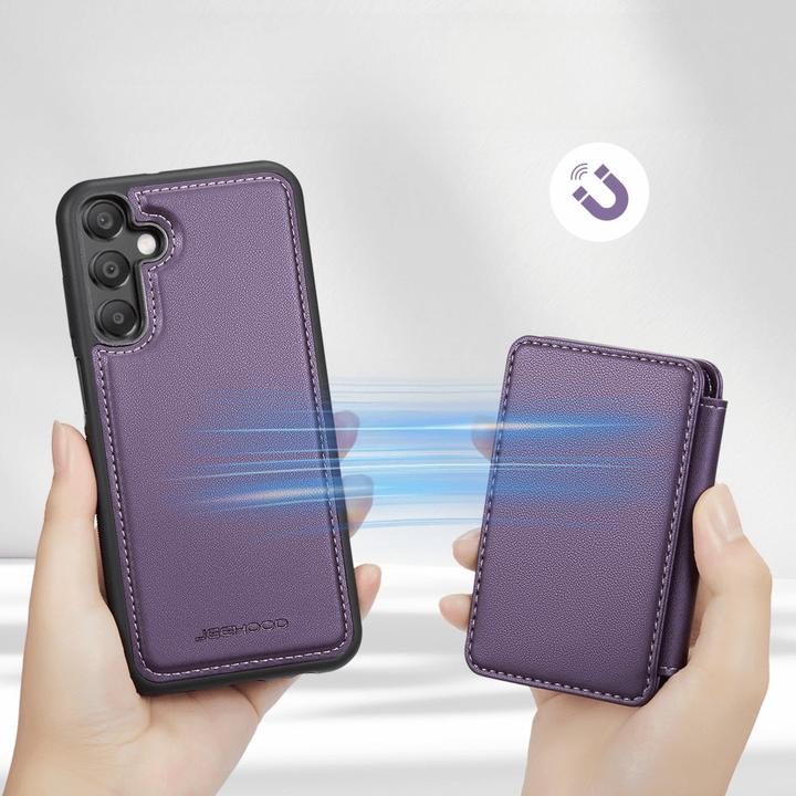 Actual product image Cover-Discount Galaxy A55 - 2-in-1 back cover with credit card holder (Samsung Galaxy A55)