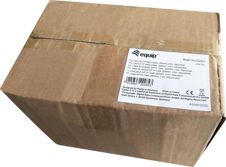 Image du produit equip Câble patch (S/FTP, CAT6, 2 m)