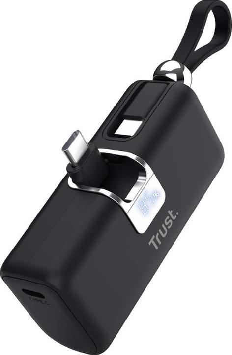 Actual product image Trust Pacto 5000 Pd Pocket Powerbank Blk (5000 mAh, 18 W)