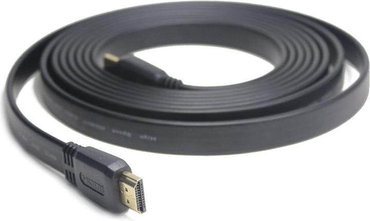 Actual product image Gembird CC-HDMI4F-1M HDMI Cable HDMI Type A (Standard) (1 m, HDMI, 2.0)