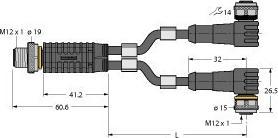 Actual product image Turck Dual distributor