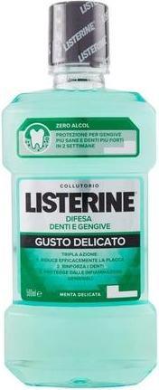 Image du produit Listerine bain de bouche défense des dents et des gencives goût délicat 500ml (500 ml, Rince-bouche)