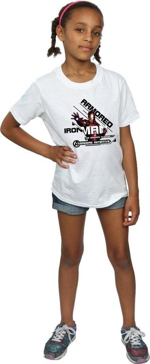 Produktbild Iron Man Armored Avenger TShirt Mädchen (128)