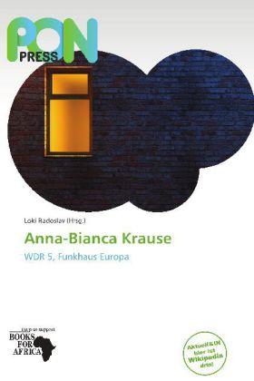 Produktbild Anna-Bianca Krause (Deutsch, 2011)