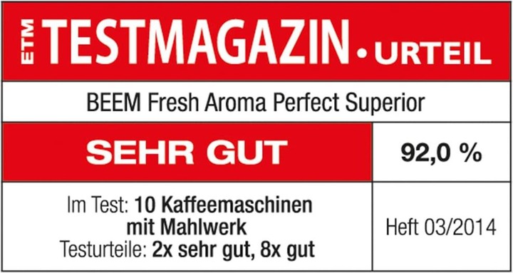 Produktbild Beem Kaffeemaschine mit Mahlwerk