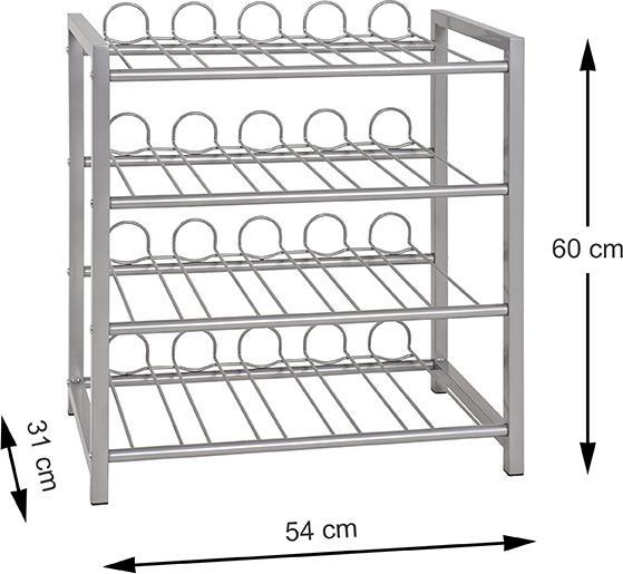 Actual product image HAKU Möbel Bottle rack (36 Fl.)