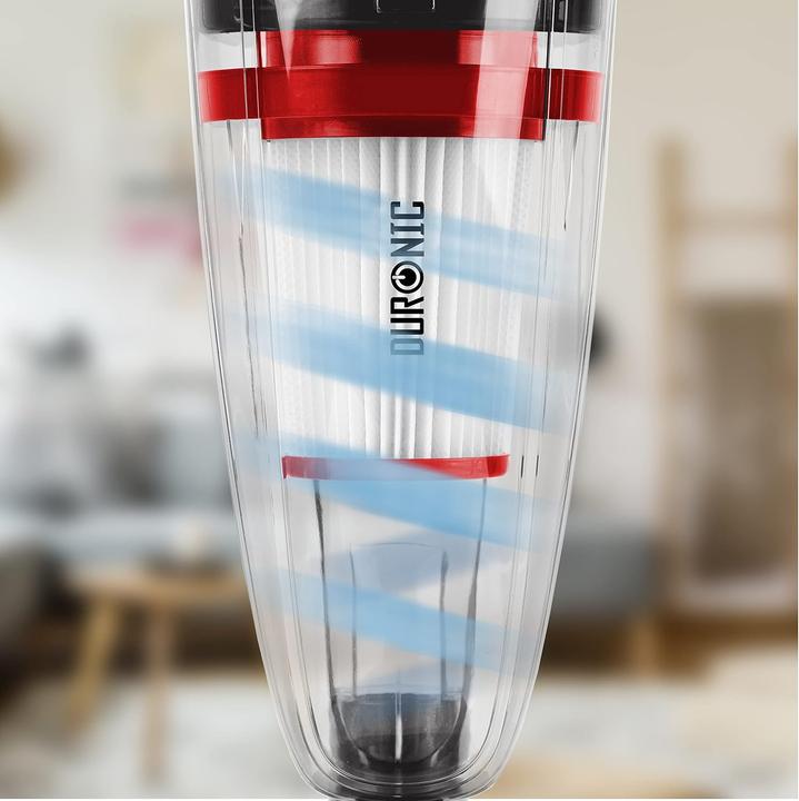 Immagine prodotto Duronic Beutelloser Hand- und StielstaubsaugerVC8 BK