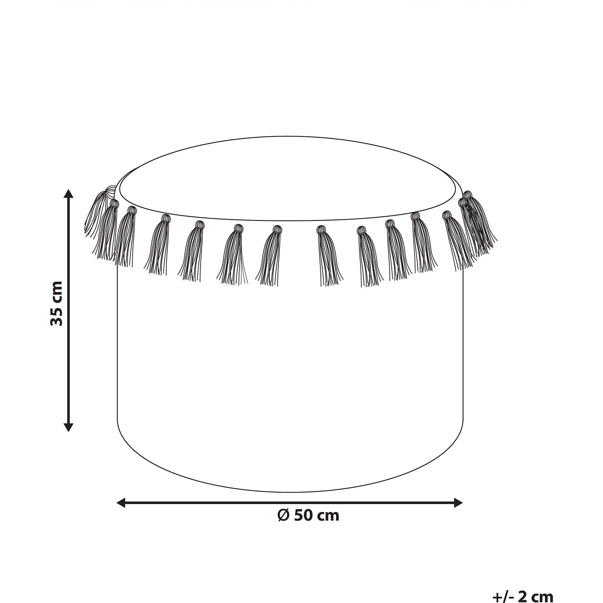 Thumbnail - Beliani, Hocker + Pouf, Pirak