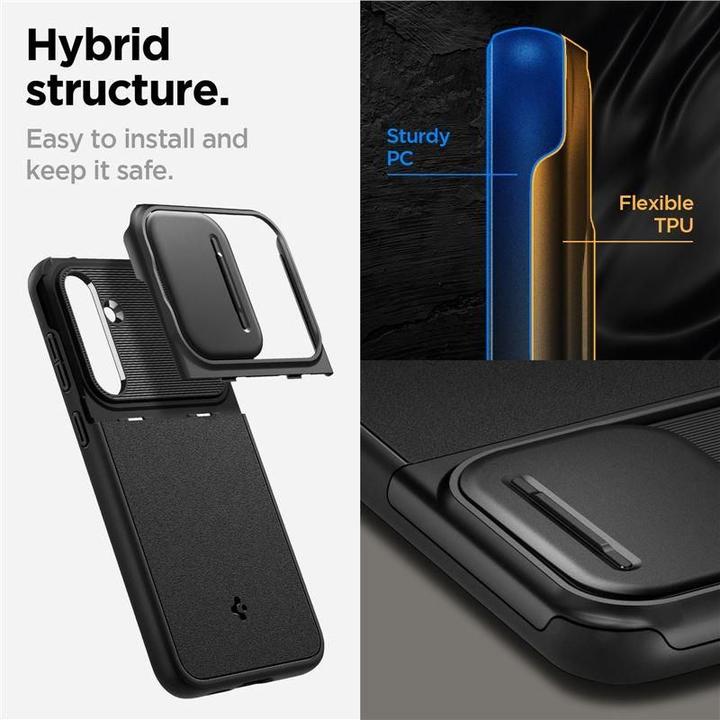 Immagine prodotto Spigen Ottica Armor Sam S23 FE czarny/nero ACS06380 (Samsung Galaxy S23 FE)