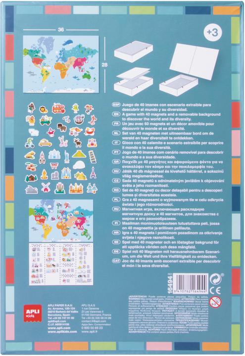 Actual product image Apli Magnet game