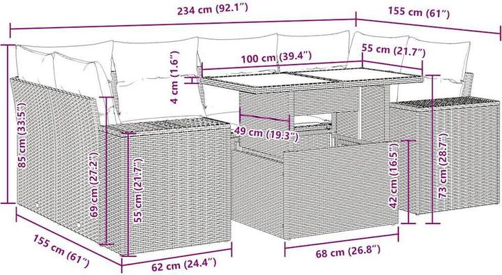 Produktbild vidaXL Emeline