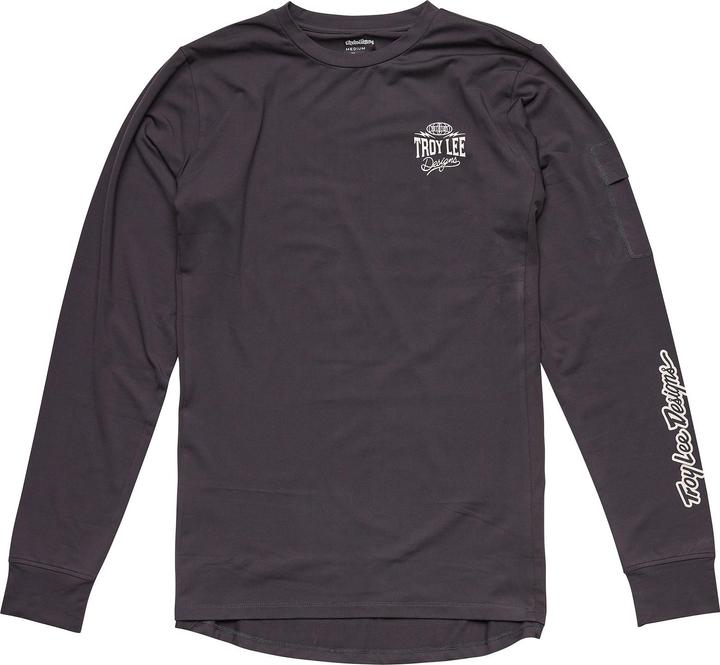 Produktbild Troy Lee Designs Ruckus LS Ride Tee, Bolts, carbon, XXL (XXL)