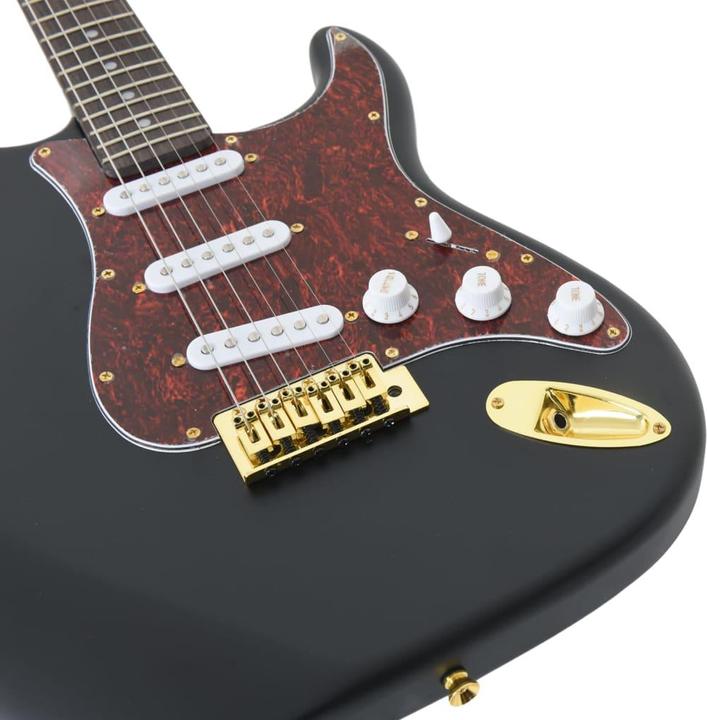 Produktbild vidaXL Jeannine (E-Gitarre, Holzwerkstoff, Birkenholz, Massives Bergahornholz)