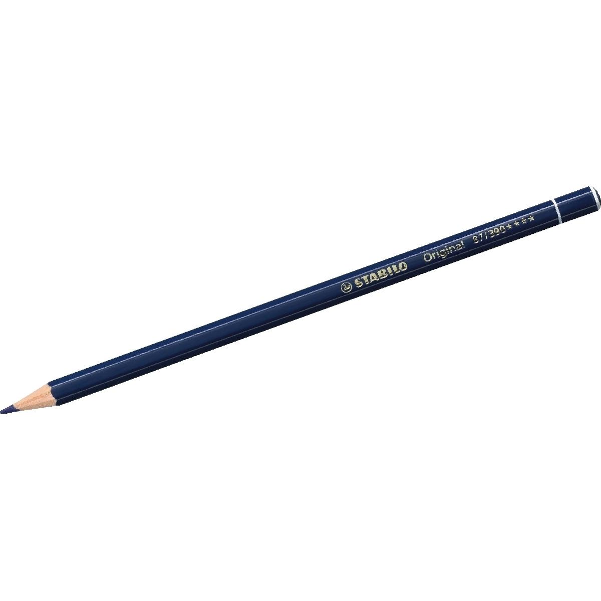 STABILO Premium coloured pencil Original pack of 12 Prussian blue