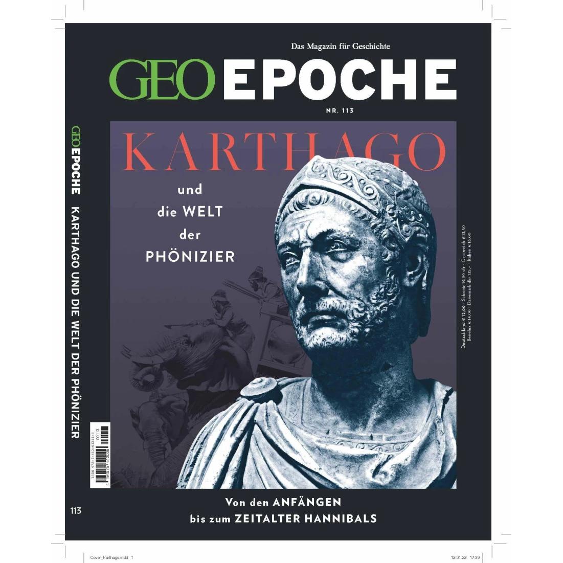 GEO Epoche 113/2022 - Karthago, Sachbücher von Markus Wolff, Jens Schröder