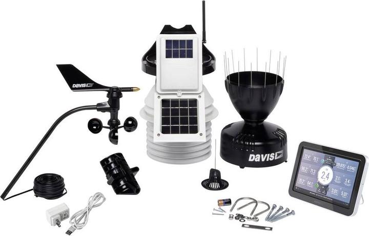 Actual product image Davis 6253 EU Wireless weather station Vantage Pro2 with WeatherLink console 24 h ventilation