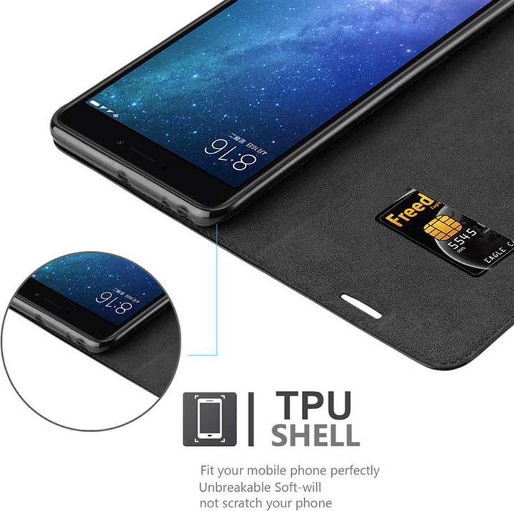 Actual product image Cadorabo Book Invisible Magnet Cover (Mi Max 2)