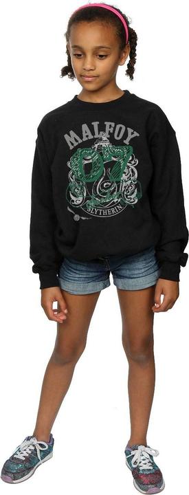 Produktbild Girls Draco Malfoy Seeker Slytherin Sweatshirt (152, 158)