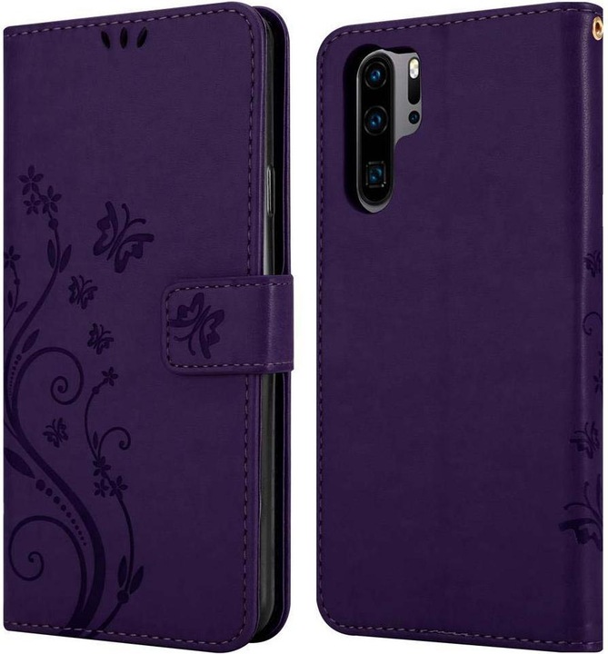Produktbild Cadorabo Flower Book Cover (Huawei P30 Pro)
