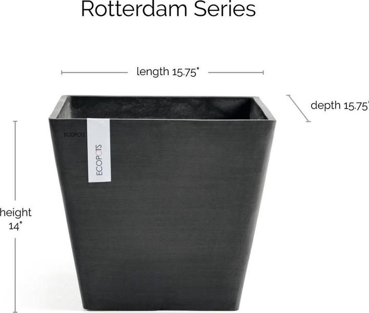 Image du produit Ecopots Rotterdam (40 x 40 x 35 cm)