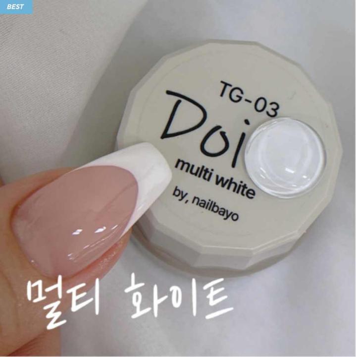 Immagine prodotto Nailbayo Gel Doi Tong (Trasparente, Smalto per unghie effetto gel)