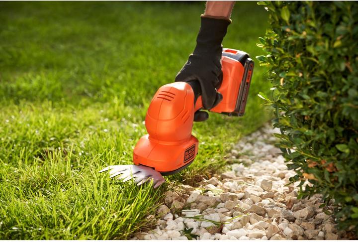 Actual product image Black & Decker 18 V Battery Grass and Shrub Shears without battery and charger (Rechargeable battery operated)