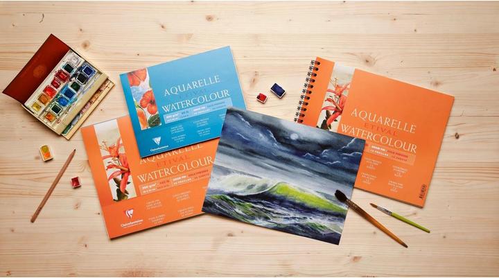 Produktbild Clairefontaine Feuchte Techniken (300 g/m², 480x)