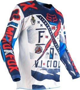 Produktbild Fox Jersey 180 Vicious Blue-White (XL)
